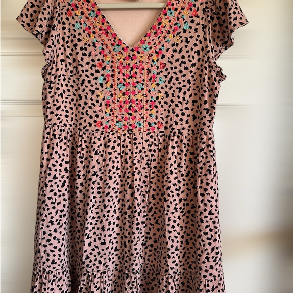 Savanna Jane Pink Patterned Dress - Picture 2 of 9